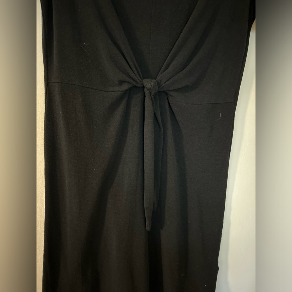 She + Sky Black Crewneck dress
